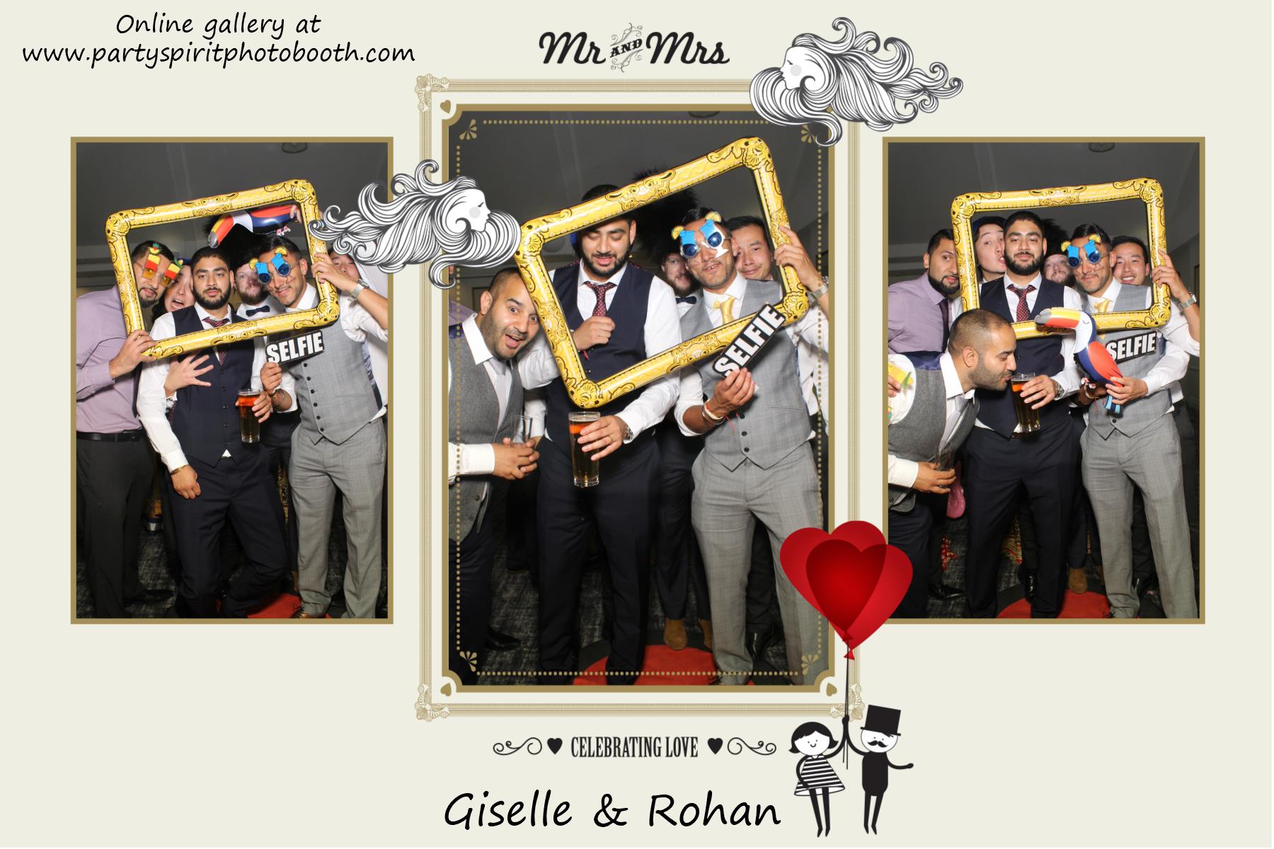 Giselle and Rohan's Wedding | View more photos from the event at gallery.partyspiritphotobooth.com/u/PartySpiritPhotoBooth/Giselle-and-Rohans-Wedding
